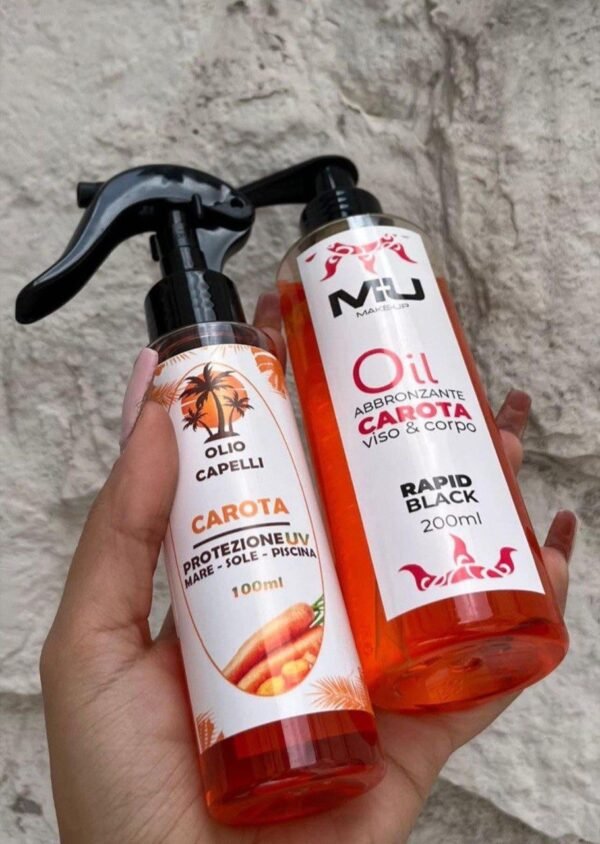 SET OLIO CAPELLI PIU OLIO ABBRONZANTE - immagine 2